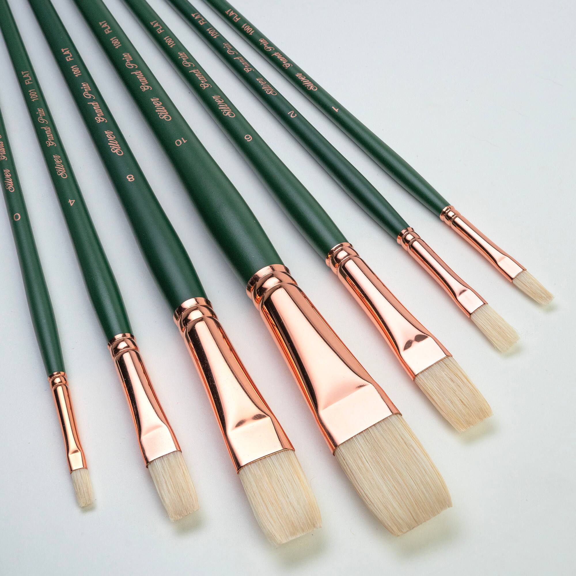 Silver Brush Limited Grand Prix® 7 Piece All Flats Brush Set